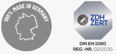 Made in Germany, ZDH Zert, DIN EN 1090